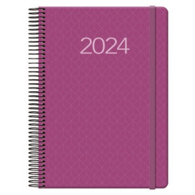 AGENDA 2025 NEWPORT DÍA PÁGINA 14 X 20 CM COLOR BUGANVILLA DOHE 12741 - 25 (Espera 4 dias)